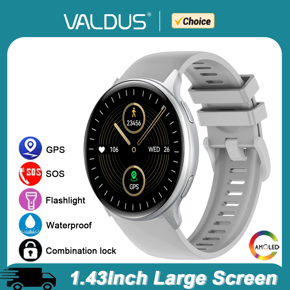 Smartwatch Sports Watches For Women - VALDUS VG53 Pro GPS Smartwatch Man
