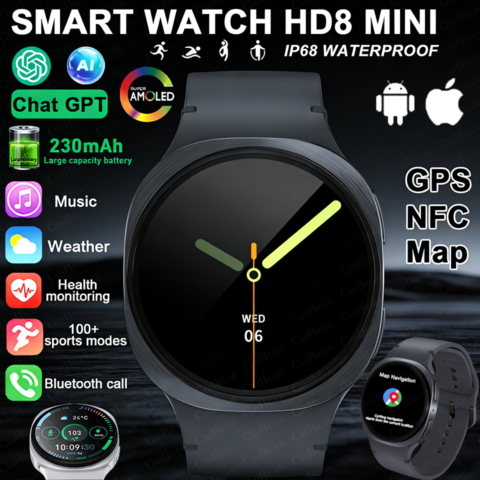 Smartwatch Sports Watches For Women - 2026 New Watches 8 Mini GPS