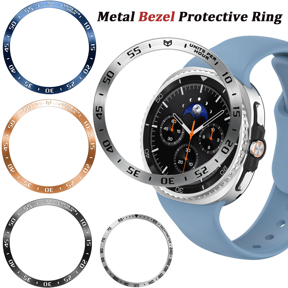 Watch Bezel Insert - Metal Bezel Protective Ring For Samsung