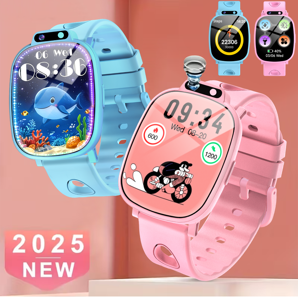 Smartwatch Digital Watches For Girls - LAXASFIT Children's Smartwatch 1.88inch HD Display