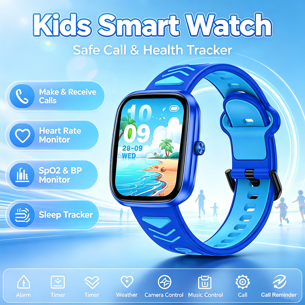 Smartwatch Digital Watches For Girls - LIGE New Kids Smart Watch Teenage