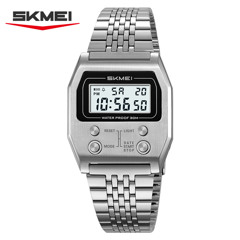 Solar Powered Watch - SKMEI 2460 Men's Sports Waterproof Digital