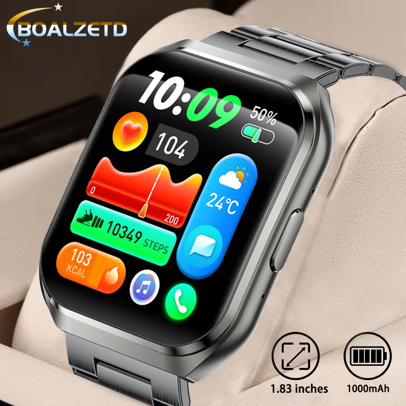 Smartwatch Watches Gift For Men - AMOLED 2026 HD 3D Curved surface