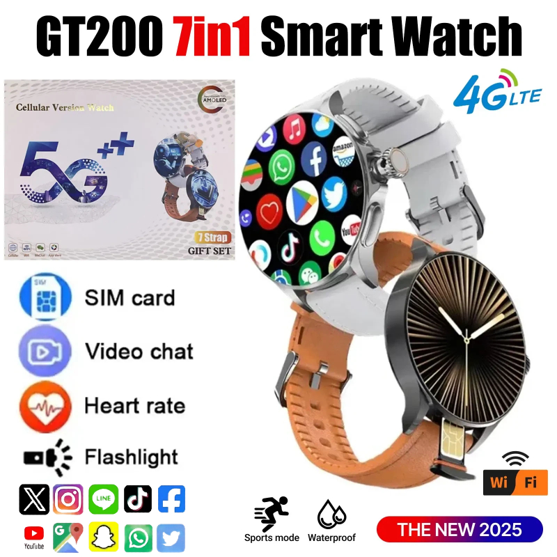Smartwatch Watches For Men With Gps - New GT200 Android Smart Watch with