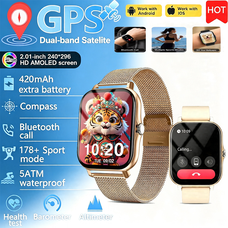 Smartwatch Watches For Women With Gps - 2026 new smart watch touch screen