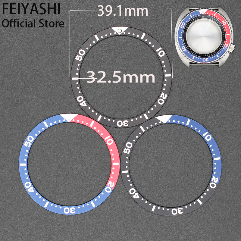Watch Bezel Insert - 39.1mm Flat Aluminum Bezel Insert Rings