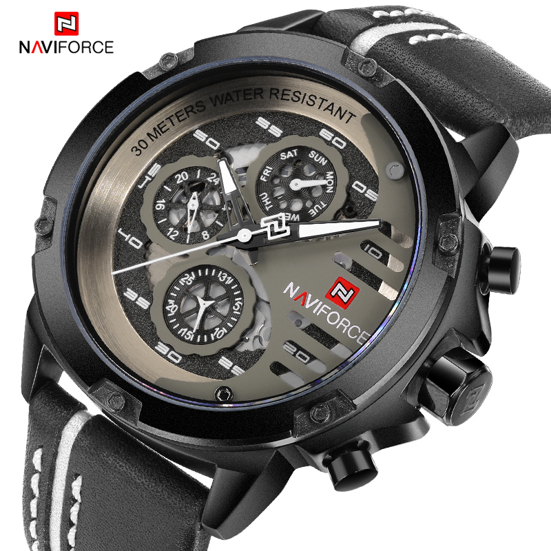NAVIFORCE New Men's Sports Mil - Smartwatch Sports Watches For Men ulasan dan harga