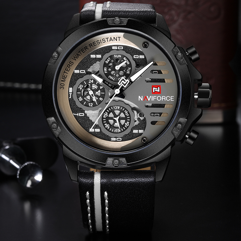 NAVIFORCE New Men's Sports Mil - Smartwatch Sports Watches For Men ulasan dan harga