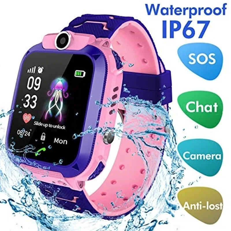 2G Kids Smart Watch SOS Call L - Smartwatch Digital Watches For Girls ulasan dan harga