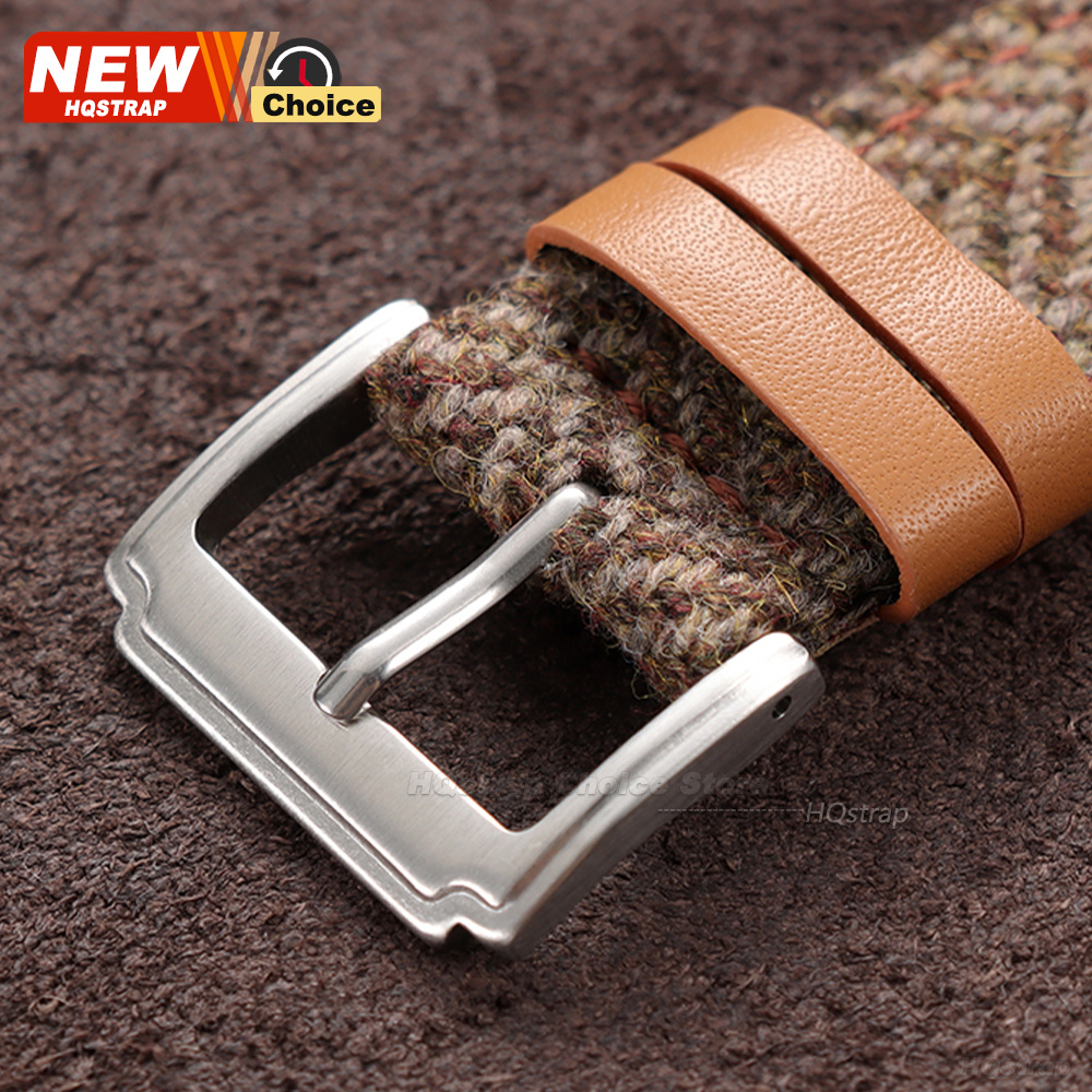 18mm 20mm 22mm Tweed Nylon Str - Watches Rolex Smartwatch ulasan dan harga
