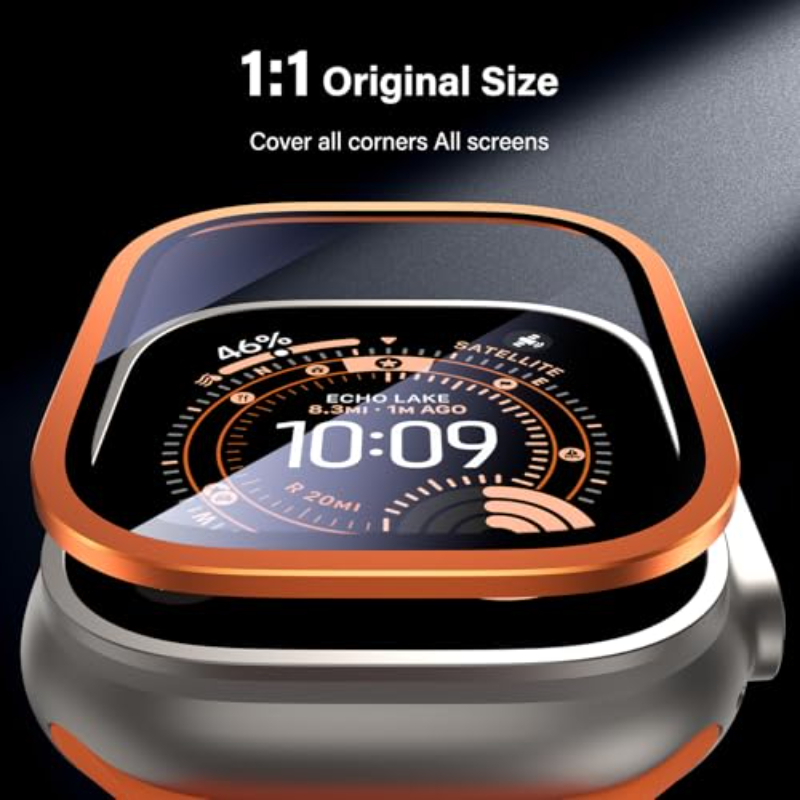2PCS HD Metal Tempered Glass F - Smartwatch Watches For Women ulasan dan harga