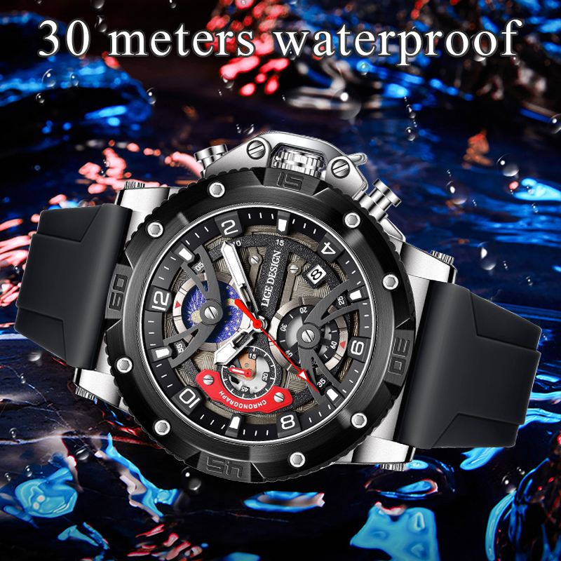LIGE Top Brand Luxury Men Watc - Smartwatch Sports Watches For Men ulasan dan harga