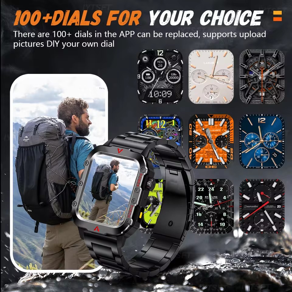 New Outdoor Sports Smart Watch - Smartwatch Watches Gift For Men ulasan dan harga