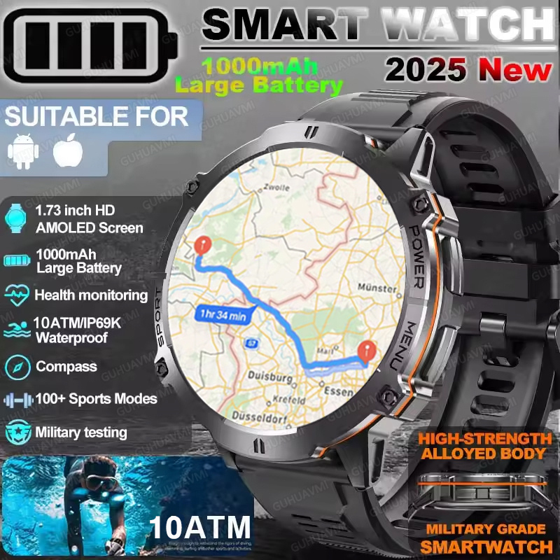 2025 Original TANK T3 Ultra GP - Smartwatch Watches Gift For Men ulasan dan harga