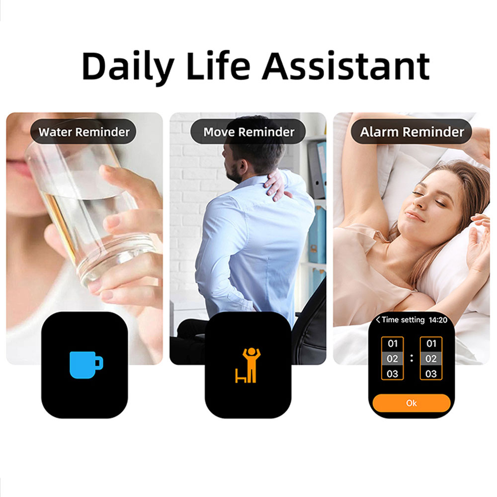 New 1.83''Screen Smartwatch Wi - Smartwatch Watches Gift For Men ulasan dan harga