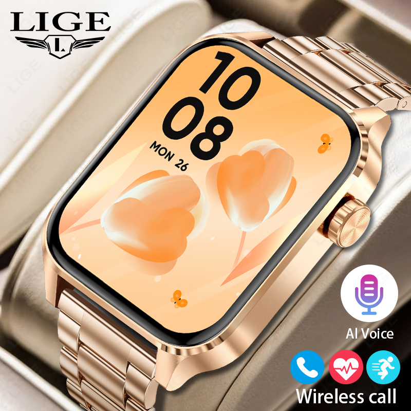 LIGE Smartwatch Sport Fitness  - Smartwatch Watches For Sale ulasan dan harga