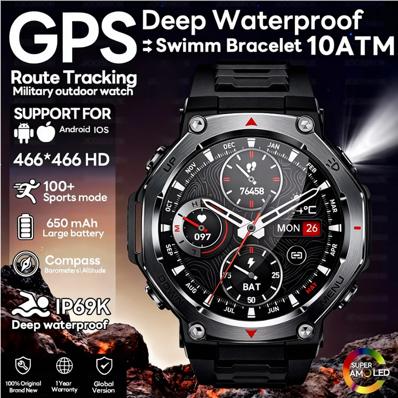 2026 New T-Rex 3 Ultra Outdoor - Smartwatch Watches For Men With Gps ulasan dan harga