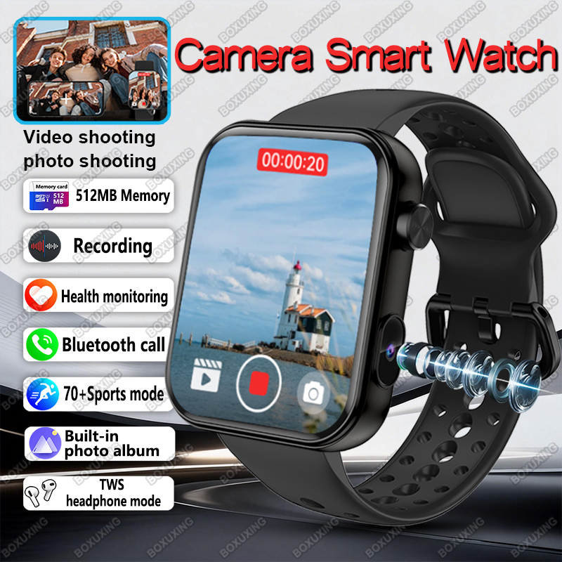 New Camera SmartWatch Men Wome - Smartwatch Sports Watches For Women ulasan dan harga