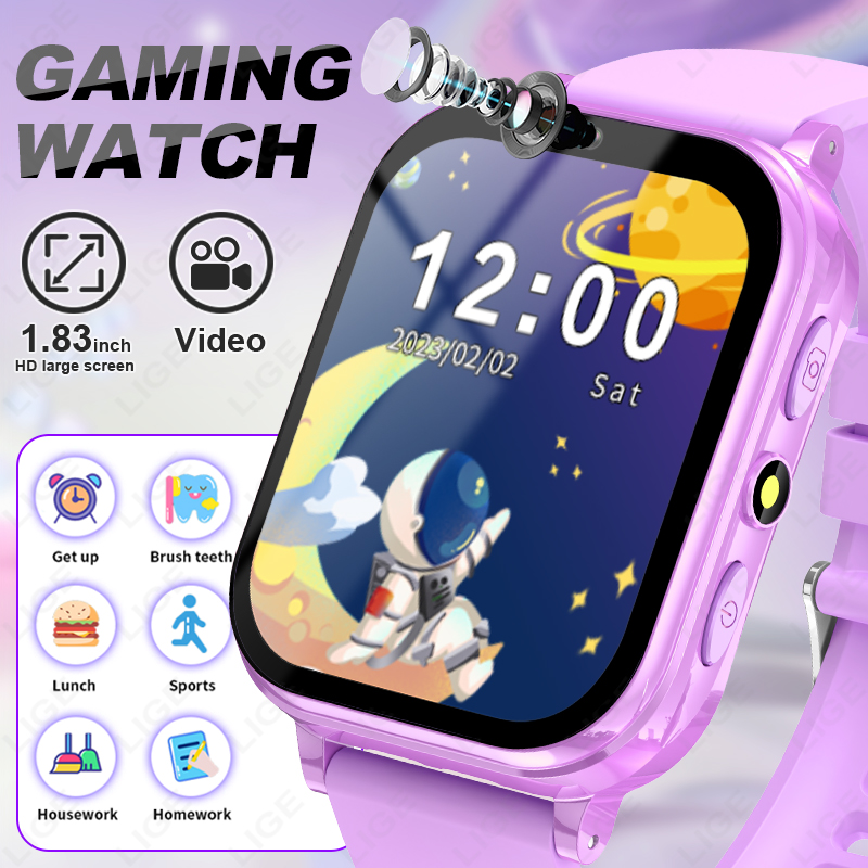 LIGE Kid Digital Smart Watch S - Smartwatch Digital Watches For Girls ulasan dan harga
