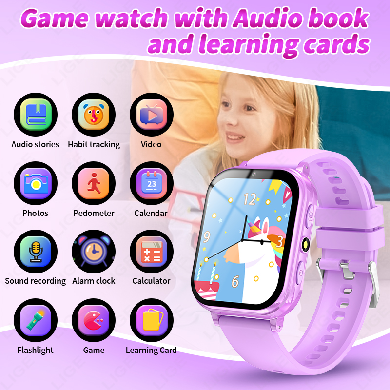 LIGE Kid Digital Smart Watch S - Smartwatch Digital Watches For Girls ulasan dan harga