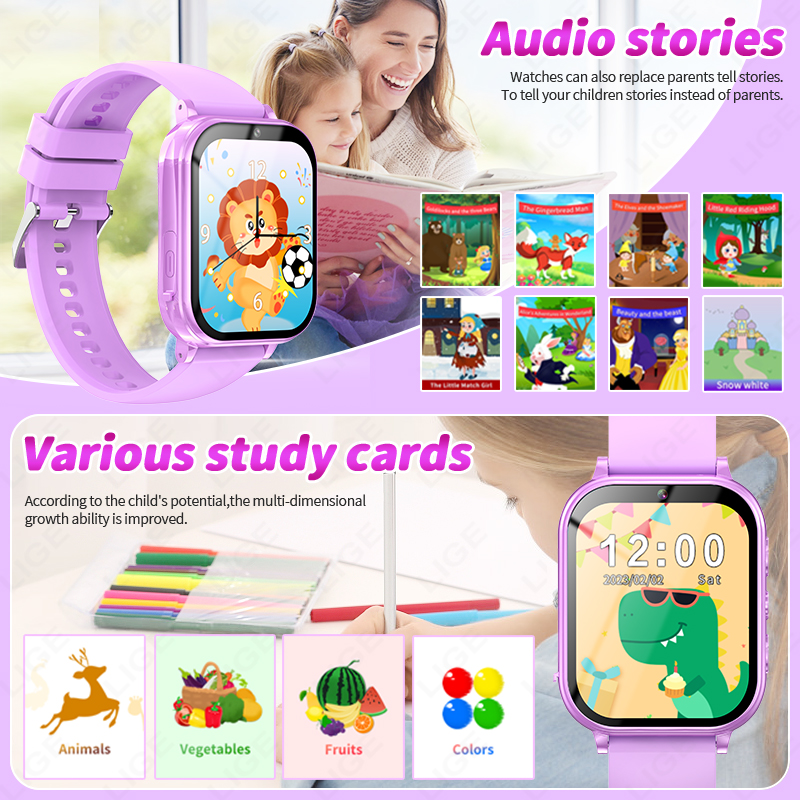 LIGE Kid Digital Smart Watch S - Smartwatch Digital Watches For Girls ulasan dan harga