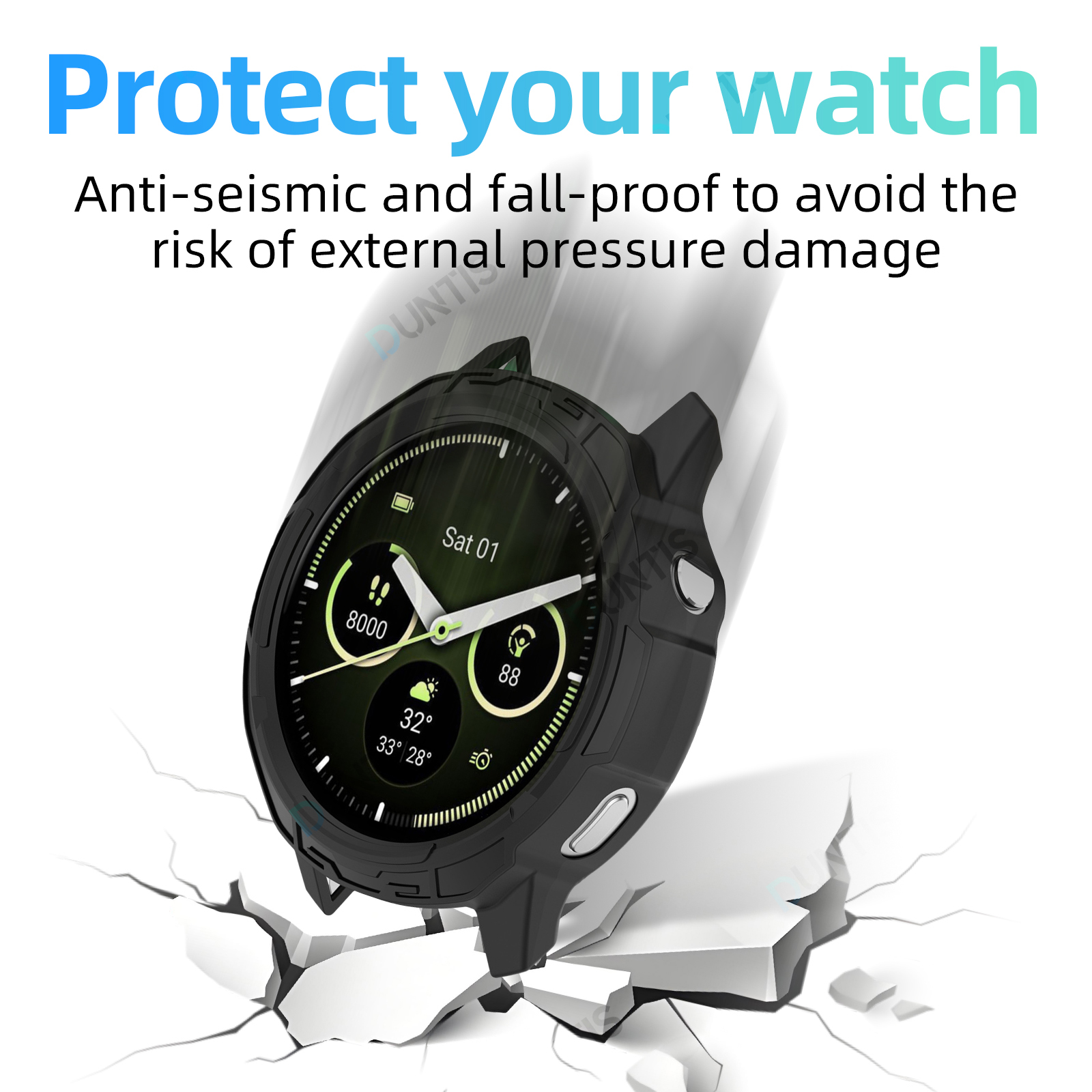 Protective Case Cover for Garm - Xwatch Smartwatch ulasan dan harga