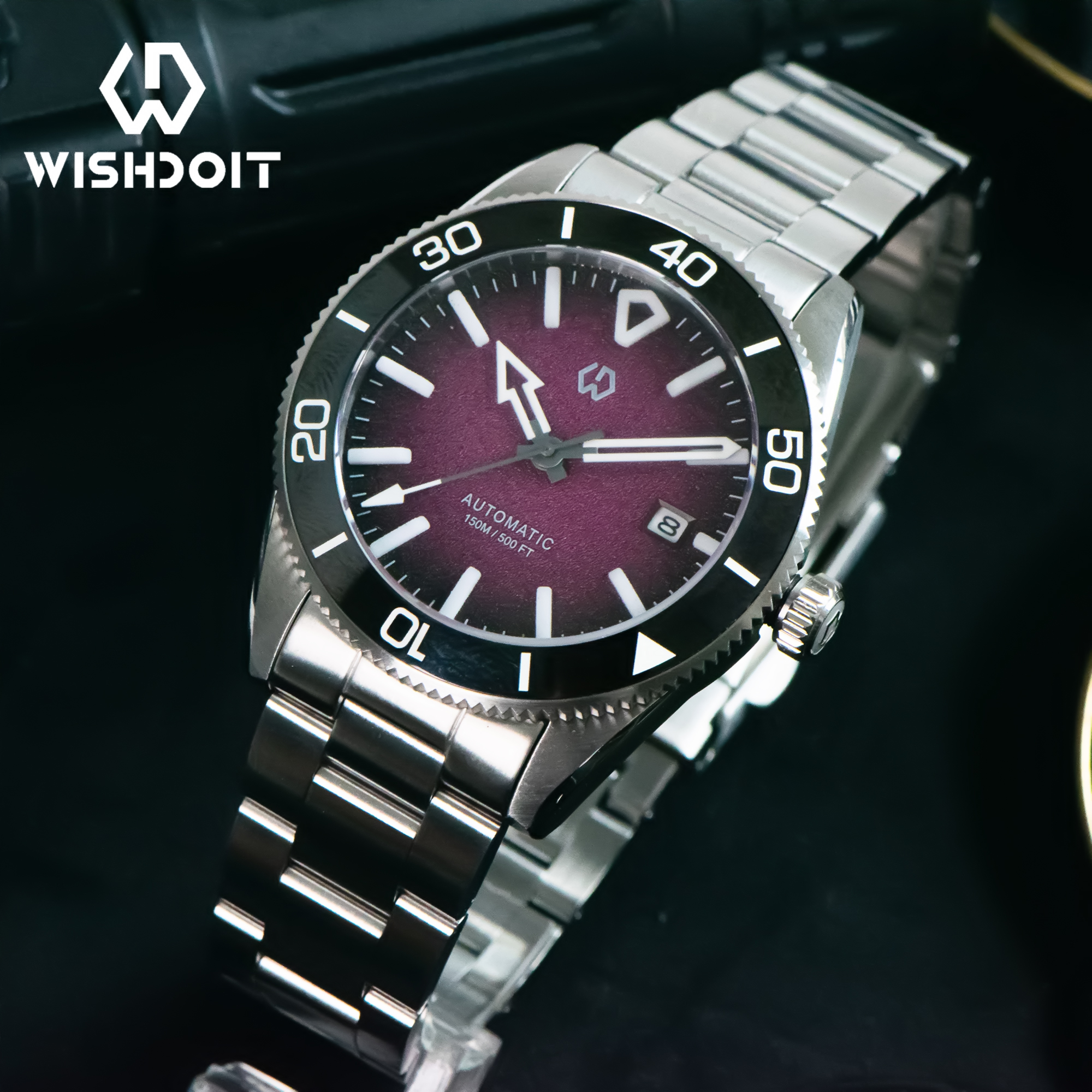 WSD9017 Men's Automatic Watch  - Watch Bezel Insert ulasan dan harga