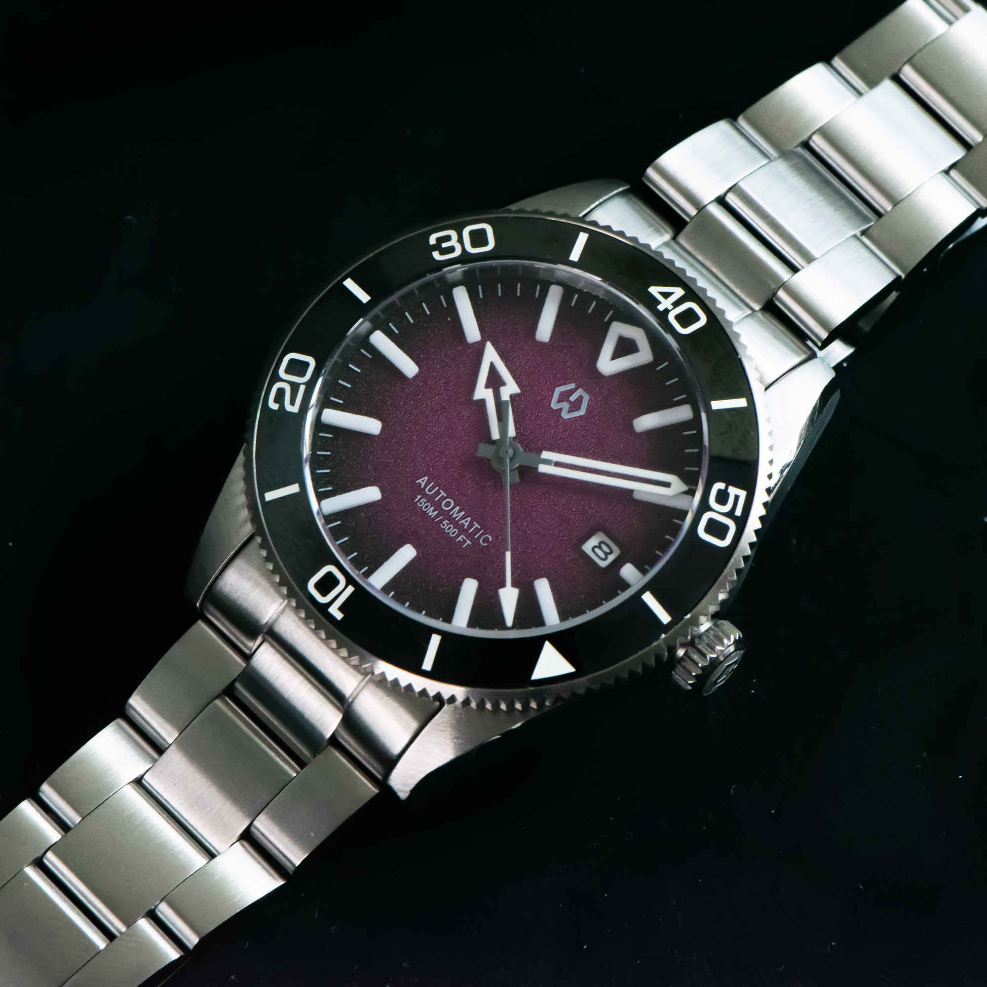 WSD9017 Men's Automatic Watch  - Watch Bezel Insert ulasan dan harga