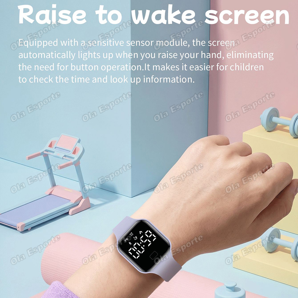 Fashion Kids Smart Watch Unise - Smartwatch Digital Watches For Girls ulasan dan harga