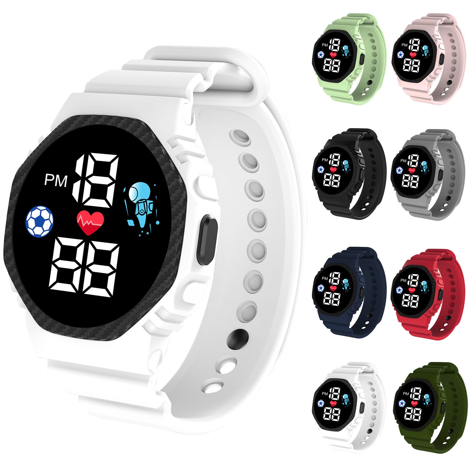 Multi-color Smart Watch For Ki - Smartwatch Digital Watches For Girls ulasan dan harga