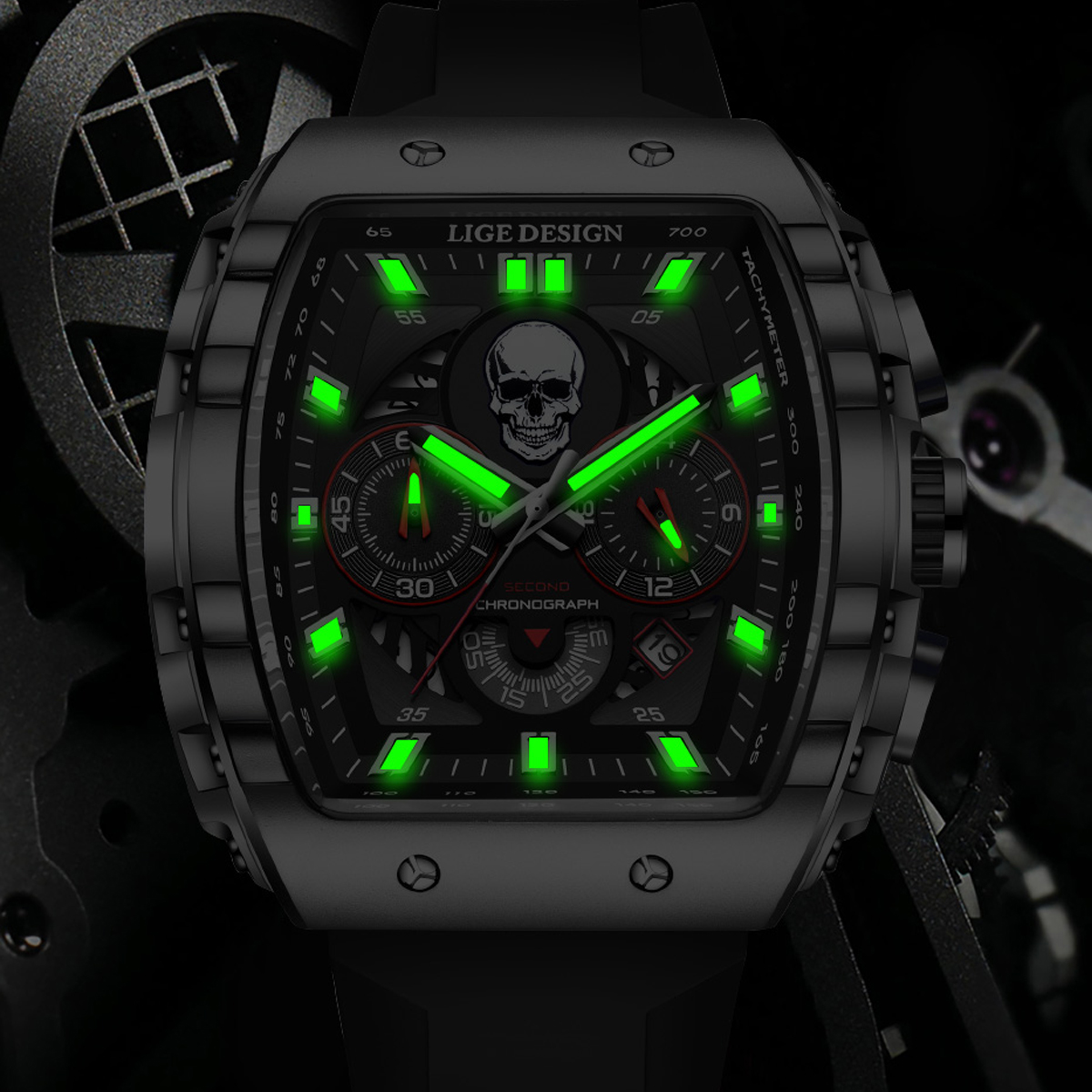 LIGE Fashion Quartz Watches fo - Smartwatch Sports Watches For Men ulasan dan harga