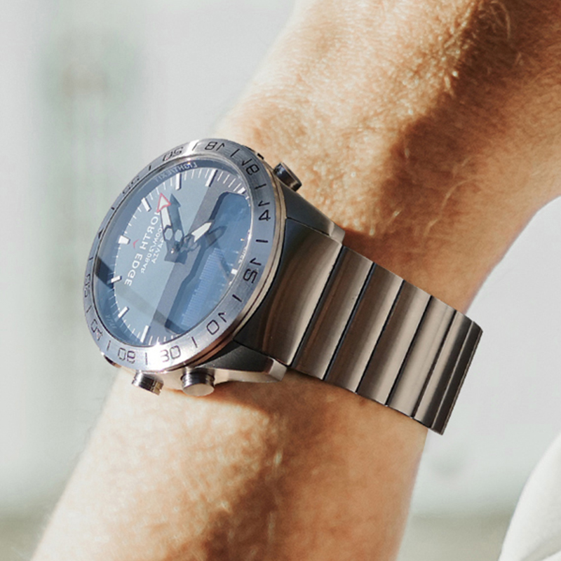 NORTH EDGE Mens Dive Watch Mil - Solar Powered Watch ulasan dan harga