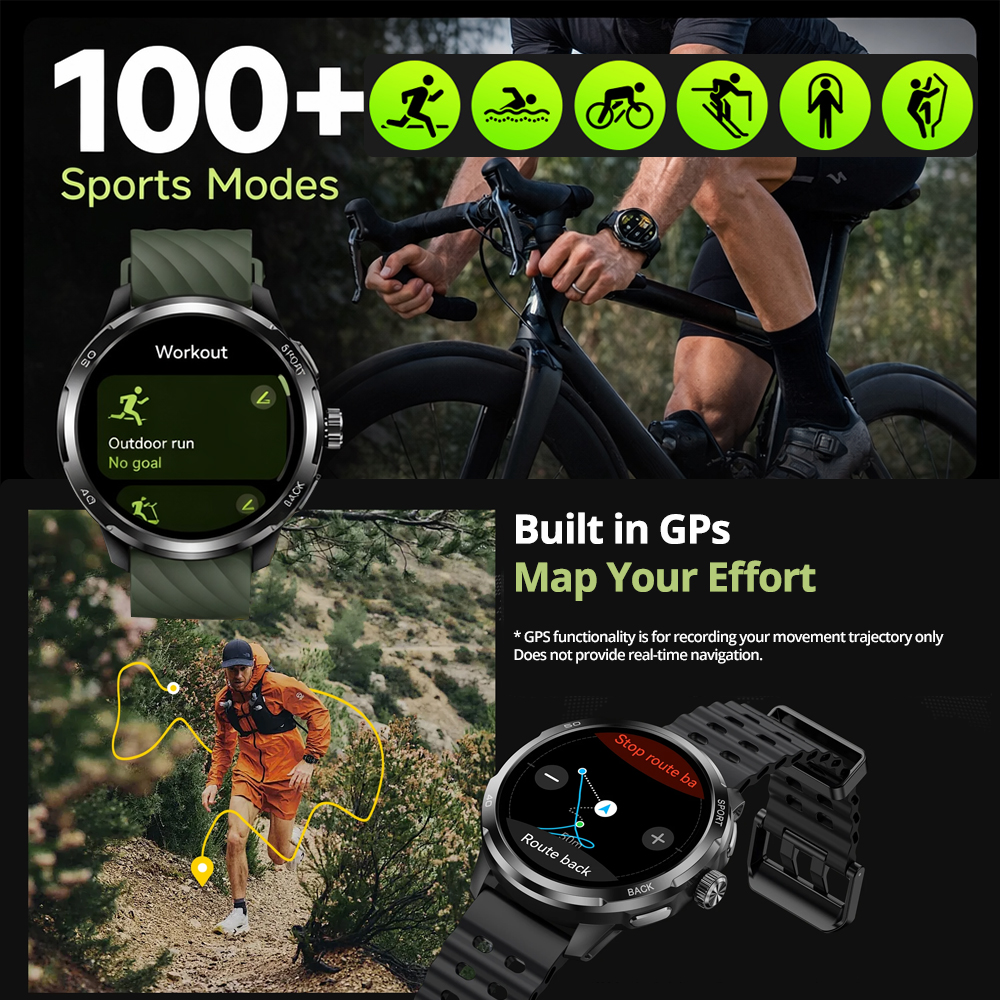 Ulefone Armor Watch Pro Smartw - Smartwatch Sports Watches For Women ulasan dan harga