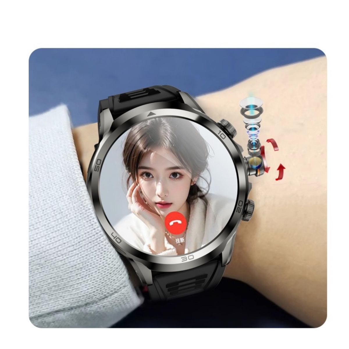 Original H19 Smart Watch Andro - Hybrid Smartwatch ulasan dan harga