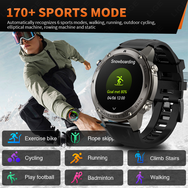 2026 New Ultra Military Grade  - Smartwatch Watches For Men ulasan dan harga