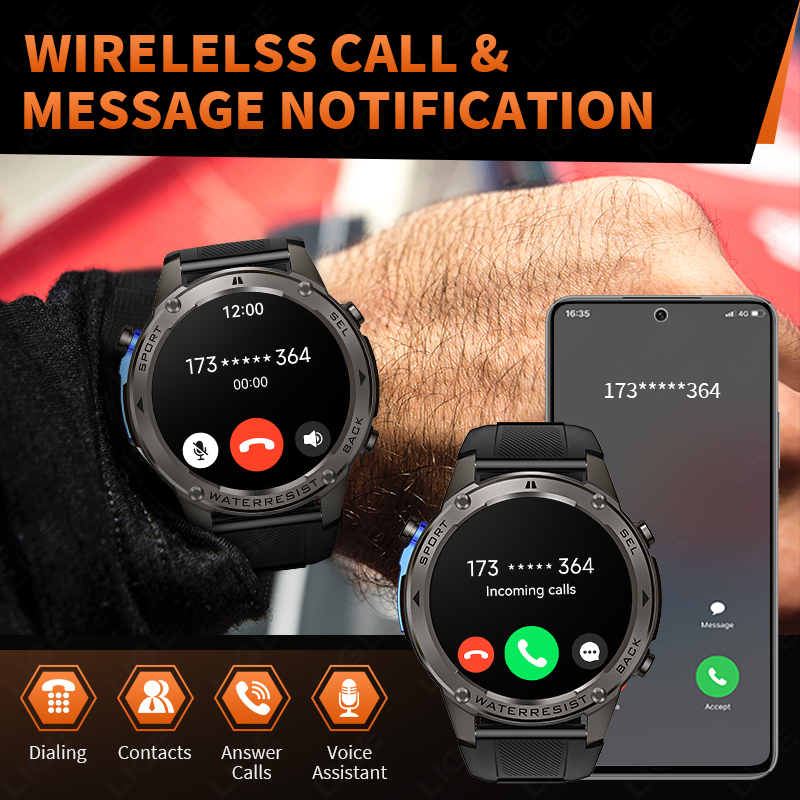 2026 New Ultra Military Grade  - Smartwatch Watches For Men ulasan dan harga