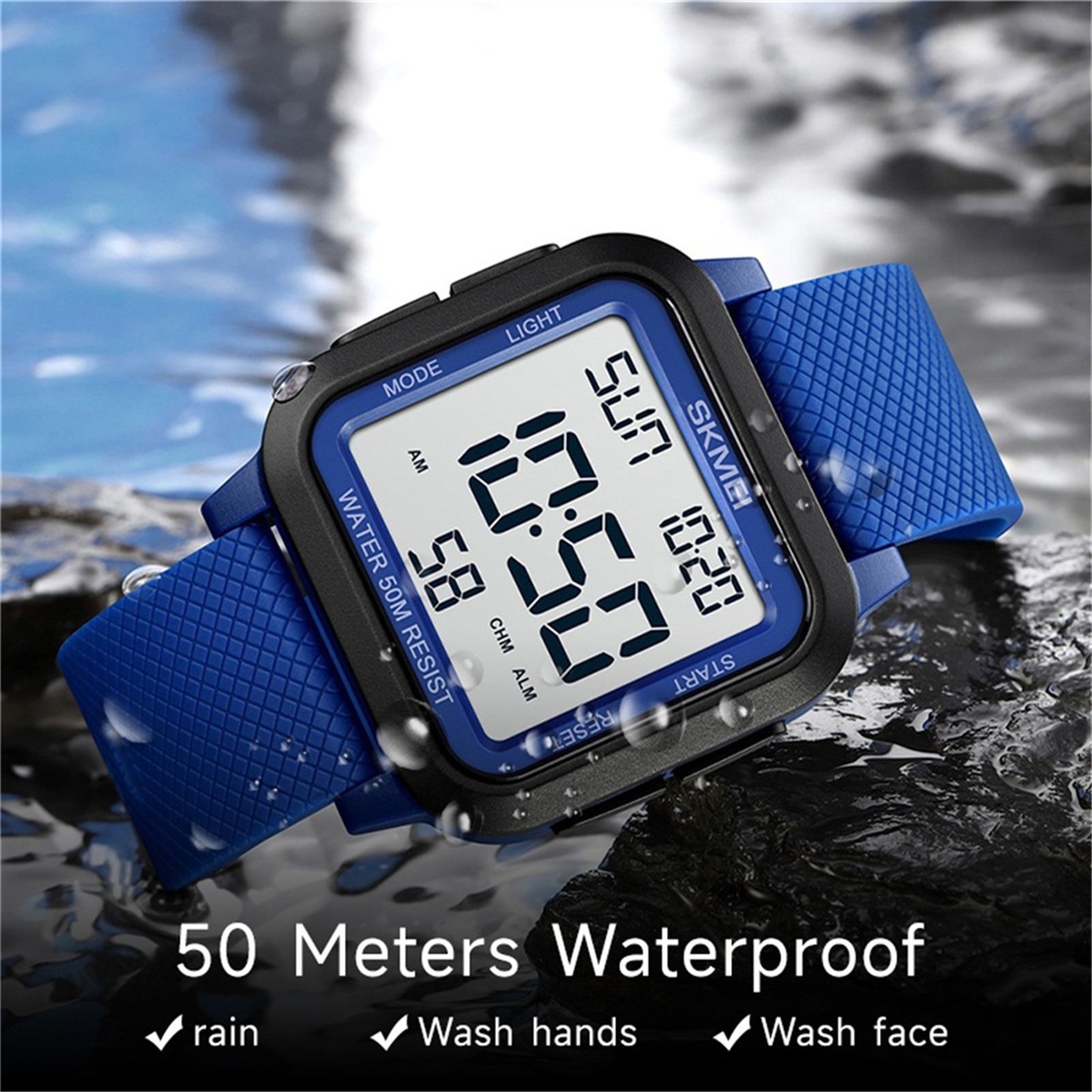 SKMEI 1894 Electric Wristwatch - Solar Powered Watch ulasan dan harga