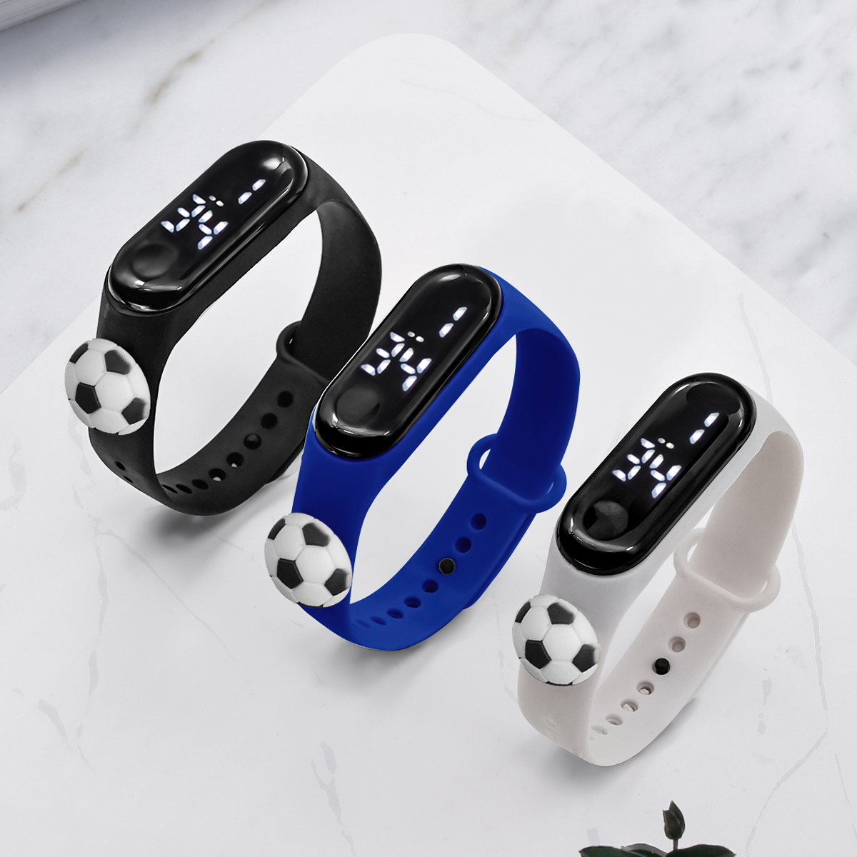 Hot Sale 3PCS Student Smartwat - Smartwatch Digital Watches For Girls ulasan dan harga