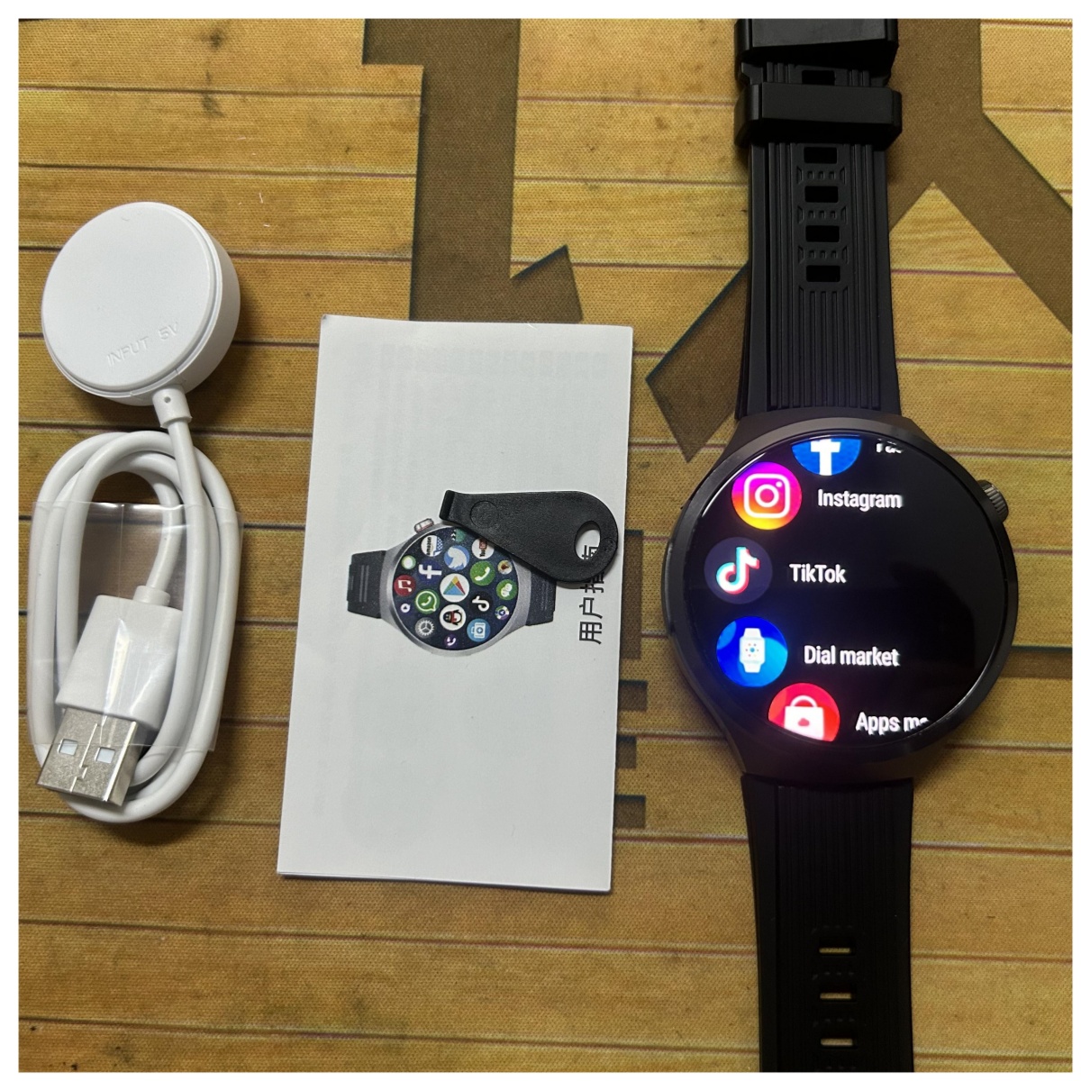 VP30 4G 5G Cellular Smart Watc - Smartwatch Watch Whatsapp ulasan dan harga