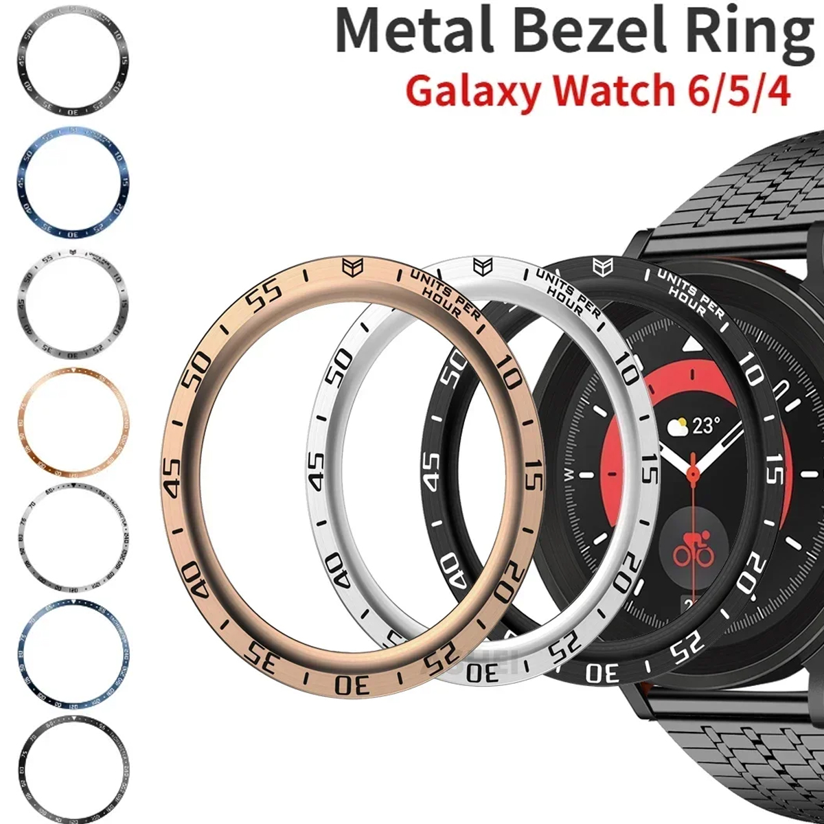 HOT Metal Bezel Ring For Samsu - Watch Bezel Insert ulasan dan harga