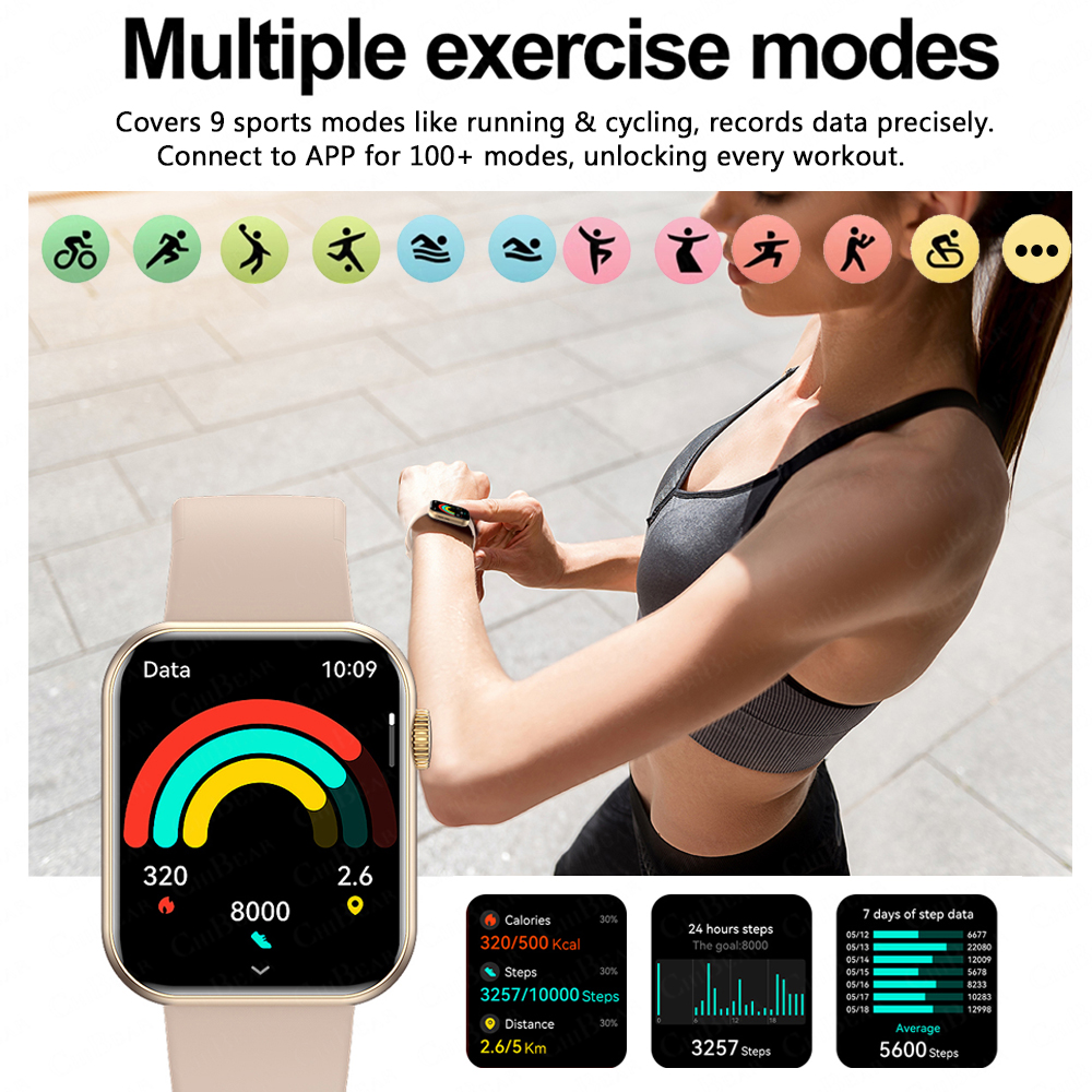 2025 New Sports Smart Watch Me - Smartwatch Sports Watches For Women ulasan dan harga