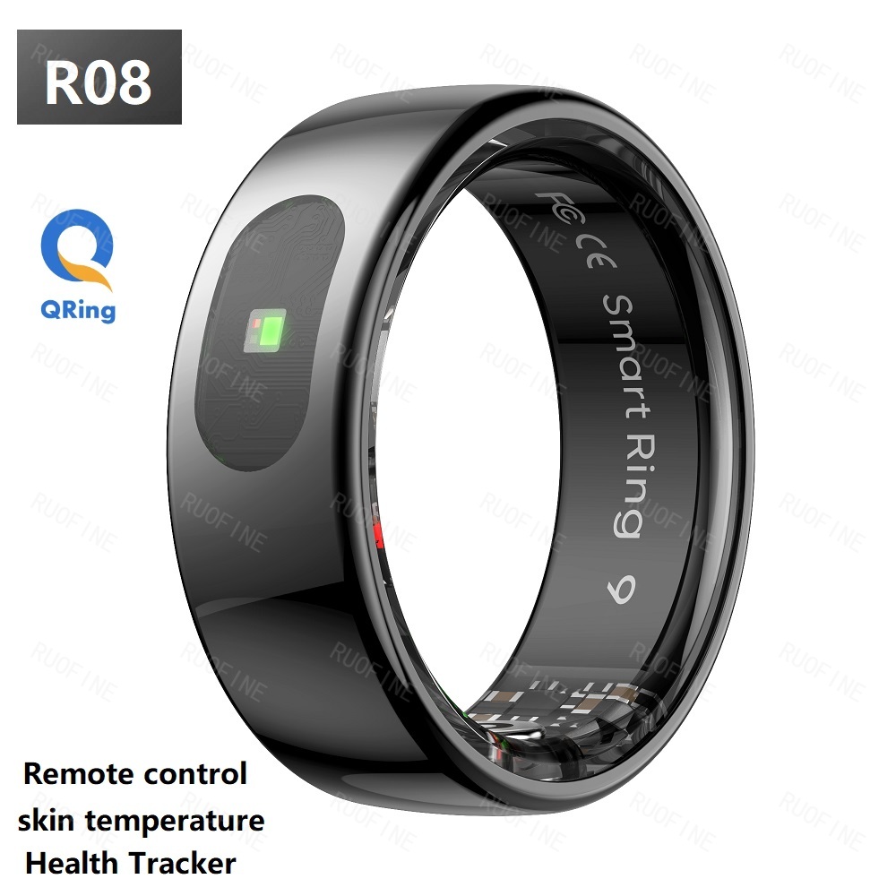 Ring R08 Qring Women's Men Mes - Smartwatch Sports Watches For Men ulasan dan harga