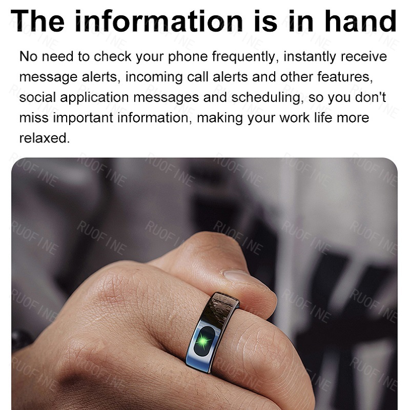 Ring R08 Qring Women's Men Mes - Smartwatch Sports Watches For Men ulasan dan harga