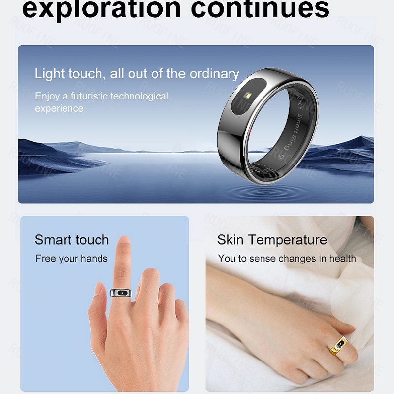 Ring R08 Qring Women's Men Mes - Smartwatch Sports Watches For Men ulasan dan harga