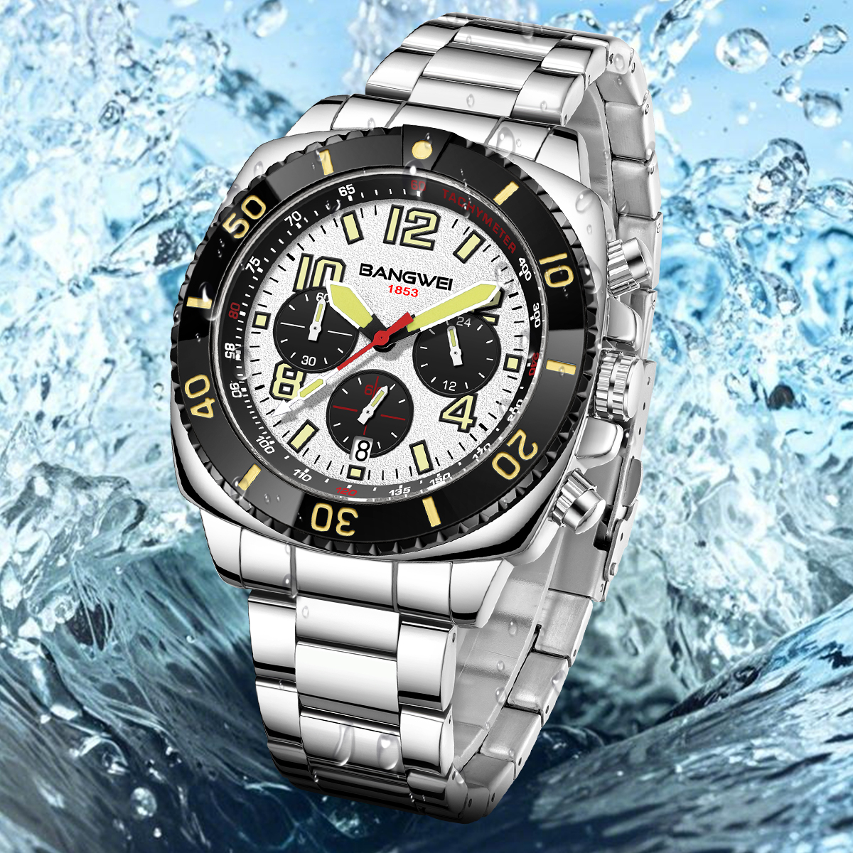 BANGWEI 2026 Luxury Men's Watc - Smartwatch Sports Watches For Men ulasan dan harga