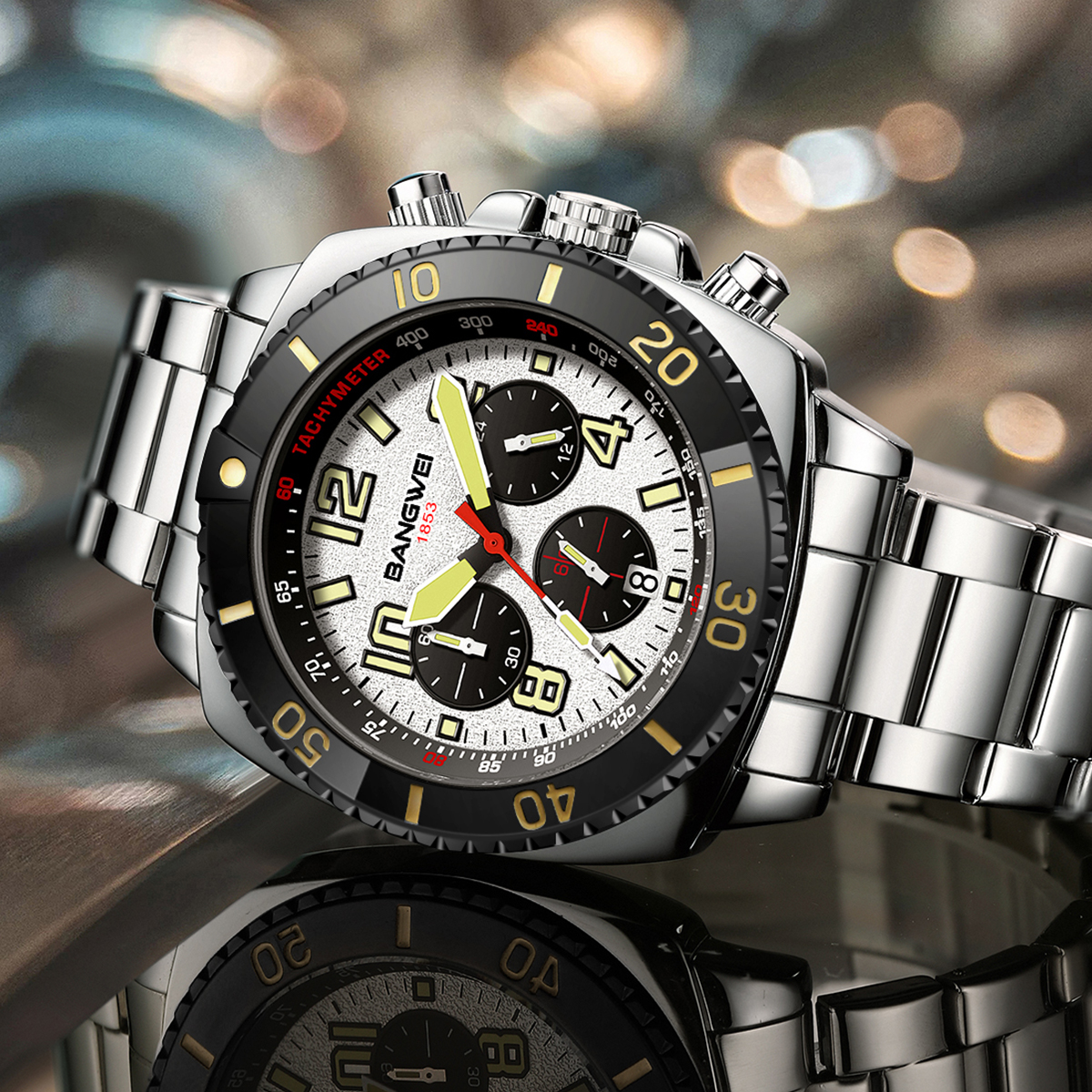 BANGWEI 2026 Luxury Men's Watc - Smartwatch Sports Watches For Men ulasan dan harga