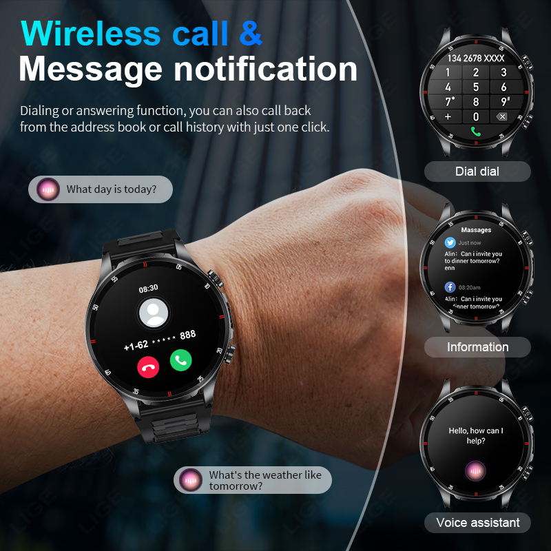 For Android iOS Men Smart Watc - Watches Ladies Smartwatch ulasan dan harga