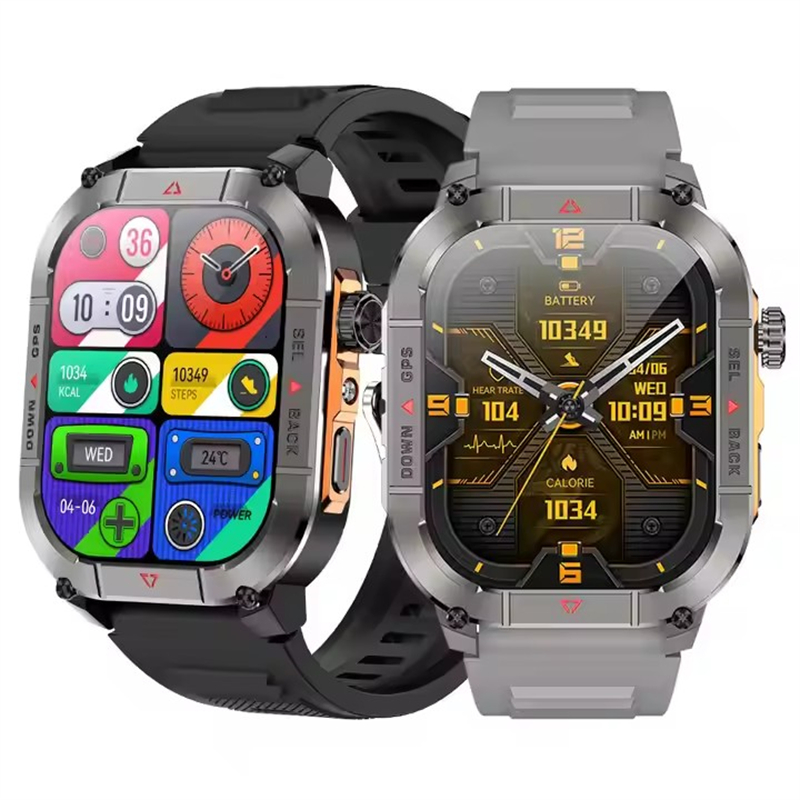 New HK84 Men Smart Watch AMOLE - Smartwatch Sports Watches For Men ulasan dan harga