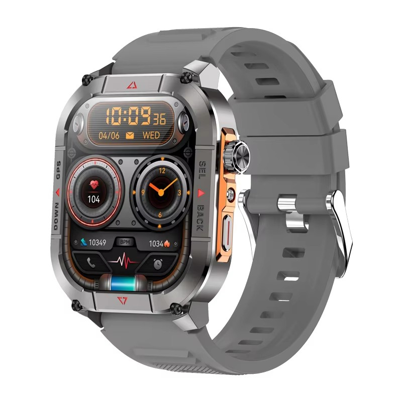New HK84 Men Smart Watch AMOLE - Smartwatch Sports Watches For Men ulasan dan harga
