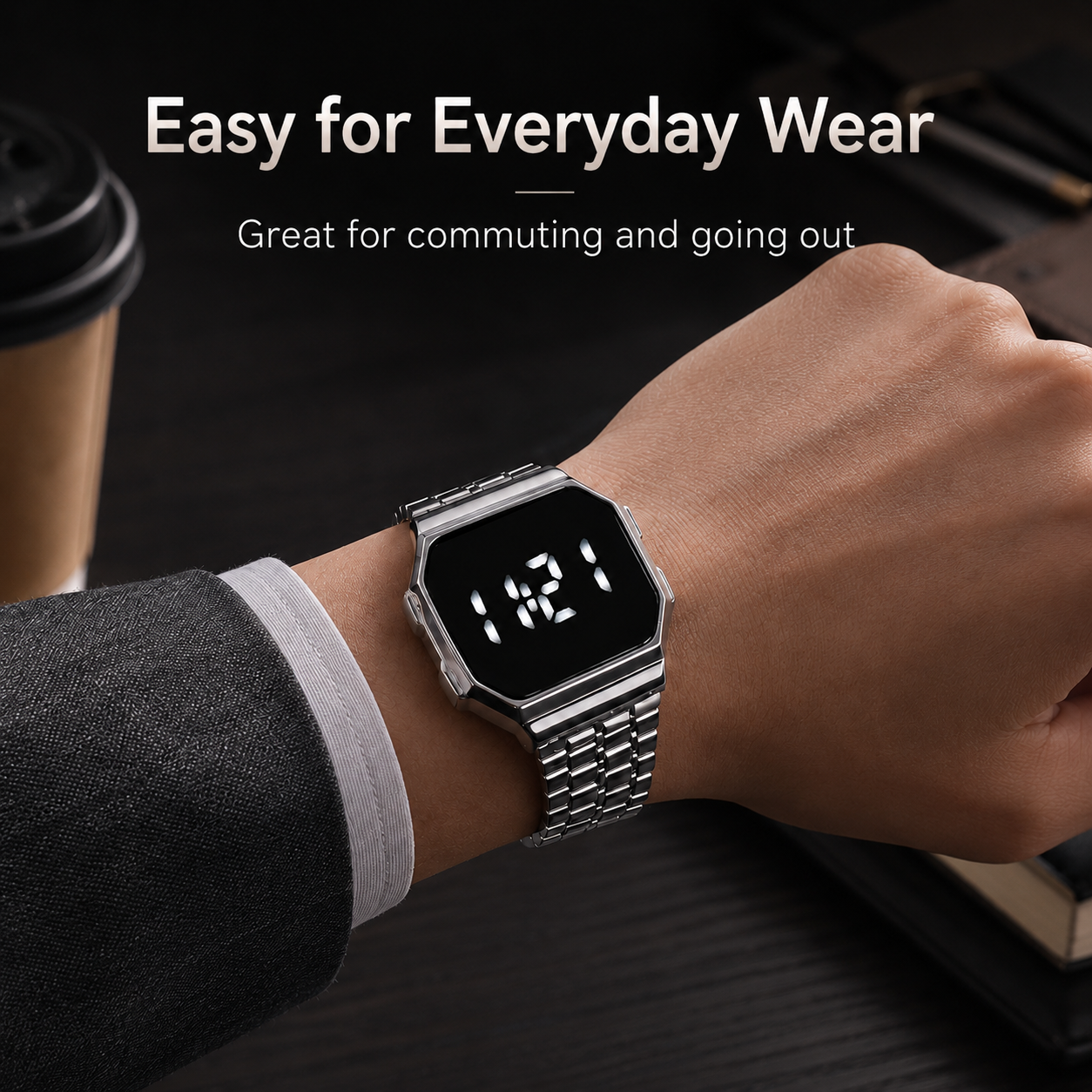 New Arrival Men's Stylish Mini - Couple Watches Smartwatch ulasan dan harga